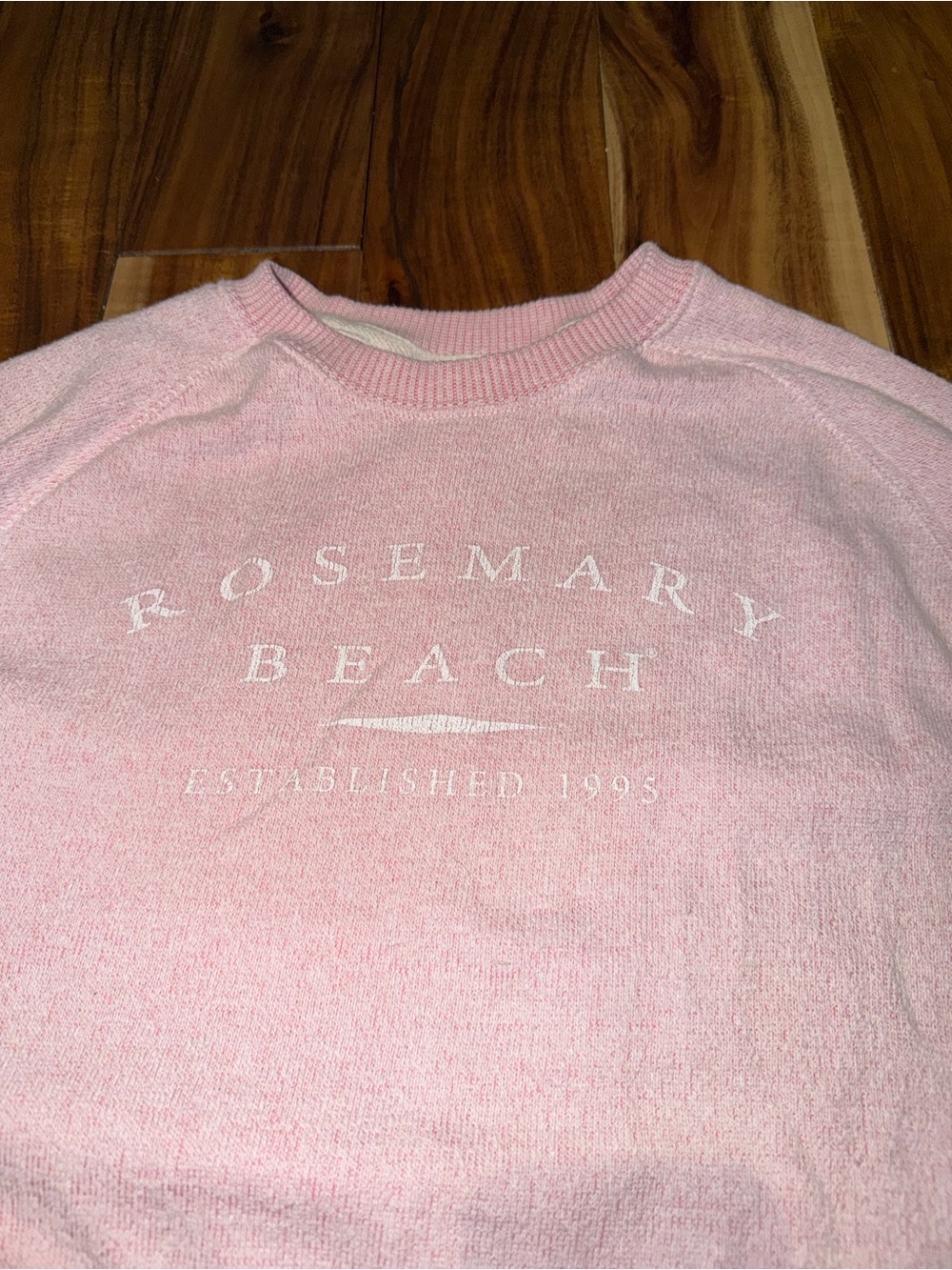 Pink Rosemary crewneck